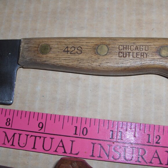 Chicago Cutlery Chef Knife 42S and Sharpening Steel - Picture 3 of 6